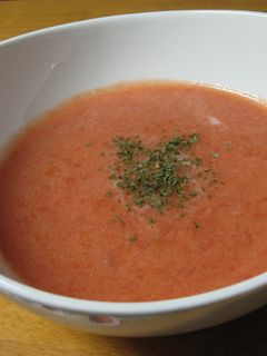 トマトの簡単冷製スープ-レシピのメイン写真