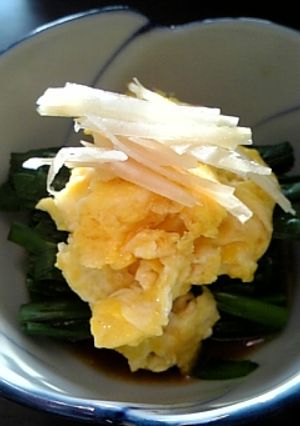 ★－にらの半熟卵かけ－★-レシピのメイン写真