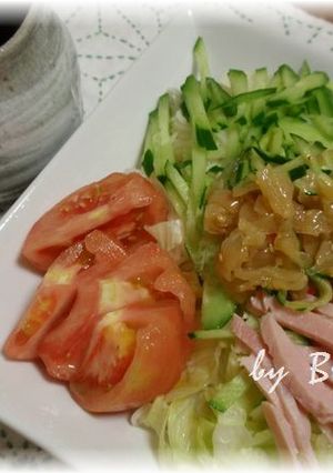 しっとり…ごま風味のサラダ素麺-レシピのメイン写真