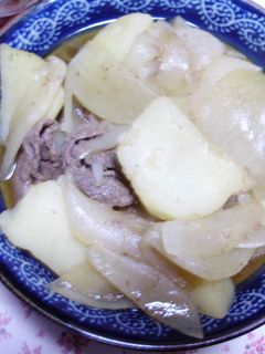 圧量鍋で、15分で、肉じゃが♪-レシピのメイン写真