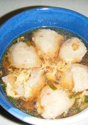 卵とすり身のスープ-レシピのメイン写真