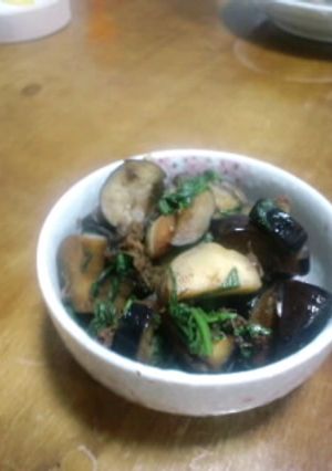 ナスと大葉のごま油炒め☆-レシピのメイン写真