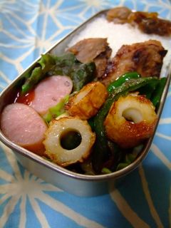お弁当に♪ちくわとピーマン炒め-レシピのメイン写真
