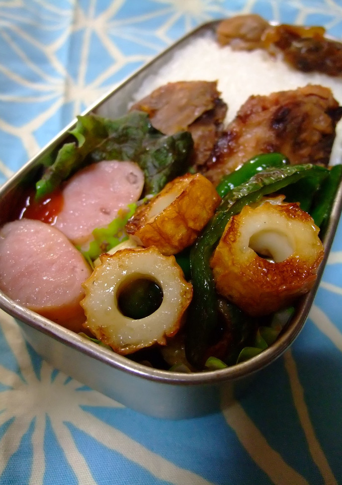 お弁当に♪ちくわとピーマン炒め-レシピのメイン写真