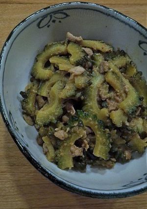 ゴーヤのゴマ味噌炒め-レシピのメイン写真