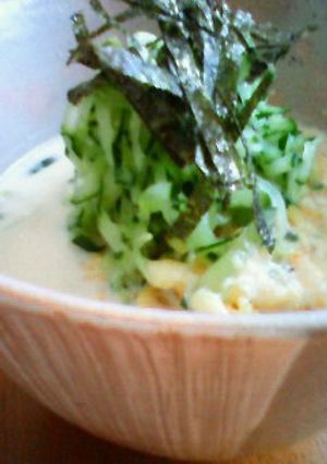 生姜ミルクのスープで！麺ごはん-レシピのメイン写真