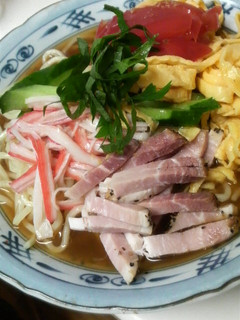 混ぜるだけ☆手作りスープで年中中華冷麺☆-レシピのメイン写真