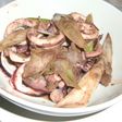 イカ&長ネギの醤姜ワタ炒め♪