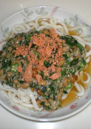 ネバネバうどん-レシピのメイン写真