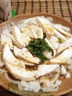 簡単!めかじきのたたき風サラダ-レシピのメイン写真