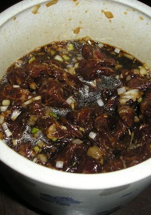 焼肉のたれ（自家製漬け込み）-レシピのメイン写真