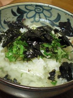 さっぱり梅昆布茶づけ☆-レシピのメイン写真