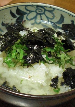 さっぱり梅昆布茶づけ☆-レシピのメイン写真