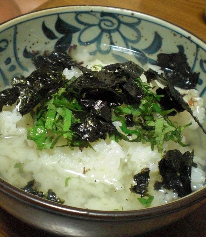 さっぱり梅昆布茶づけ☆-レシピのメイン写真