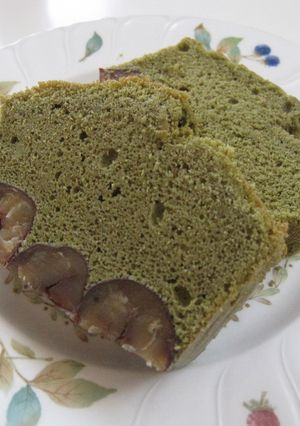 米粉で☆ふんわりカステラ風抹茶ケーキ-レシピのメイン写真
