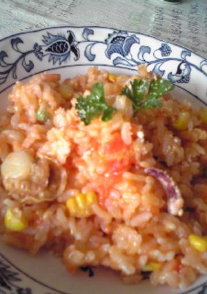 残りご飯で簡単♪トマトリゾット風★-レシピのメイン写真