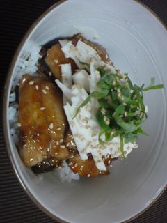 秋刀魚の蒲焼丼-レシピのメイン写真