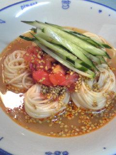 胡麻ダレ麻婆そうめん♪-レシピのメイン写真
