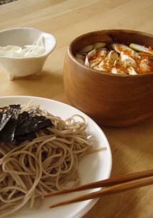 ☆ピリ！うまっ！大人の冷やし蕎麦☆-レシピのメイン写真