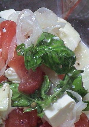 kabosuと豆腐でターキッシュサラダ-レシピのメイン写真