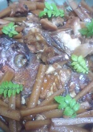 鯛のあら炊き-レシピのメイン写真