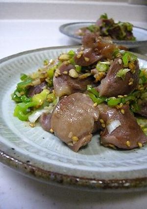 砂肝のネギ塩焼き-レシピのメイン写真