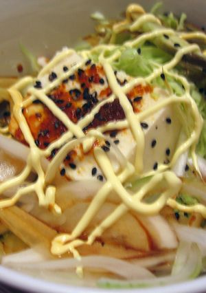豆腐キャベツサラダ!+ウドンもOK!-レシピのメイン写真