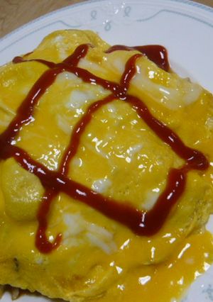 休日の大皿クッキング オムレツ-レシピのメイン写真
