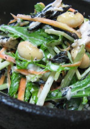 大豆とササミとひじきのタンパク質サラダ-レシピのメイン写真