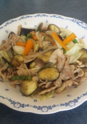 スタミナ源たれ(焼肉のタレ)で野菜炒め-レシピのメイン写真