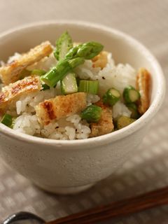 アスパラと薄揚げの混ぜご飯-レシピのメイン写真