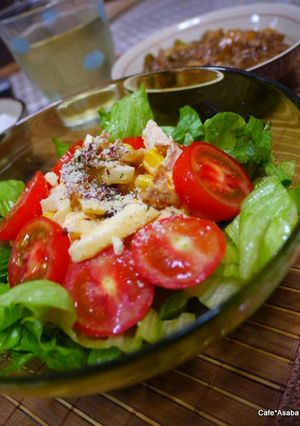チキンのスパイシーサラダ-レシピのメイン写真