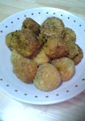 簡単♪カレー味のコロコロかぼちゃコロッケ-レシピのメイン写真