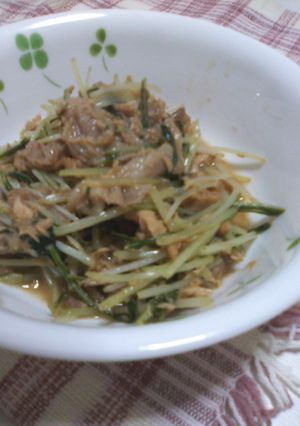 水菜の焼き？サラダΣ(･ω･ﾉ)ﾉ！-レシピのメイン写真