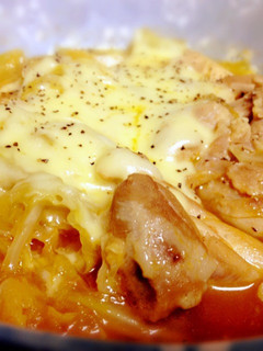 キャベツと鶏肉のトマト煮-レシピのメイン写真