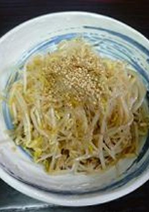 モヤシのナムル風　（ポン酢で簡単！）-レシピのメイン写真
