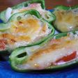 シャキシャキぴーまんのピザ風包み☆