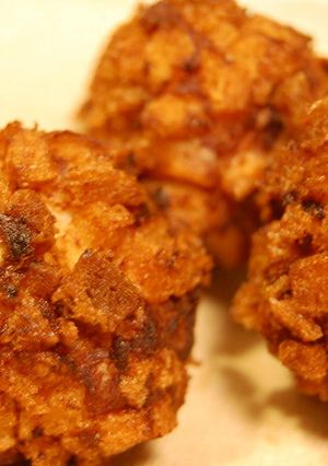 ◇◆レンコン入りサクサク鶏揚団子◆◇-レシピのメイン写真