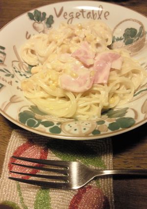 コーンクリームinスパ-レシピのメイン写真