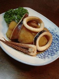 イカとじゃがいもの煮っころがし-レシピのメイン写真