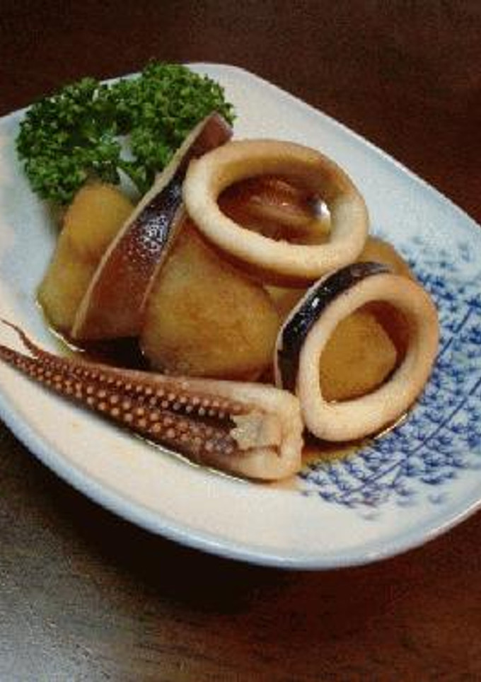 イカとじゃがいもの煮っころがし-レシピのメイン写真
