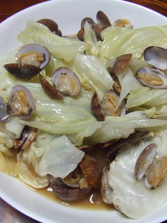 あさりとキャベツの醤油バター蒸し-レシピのメイン写真