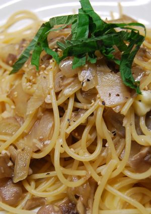 舞茸とチーズの和風パスタ-レシピのメイン写真