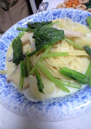 豆乳スープパスタ♪-レシピのメイン写真