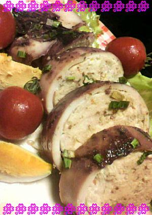 イカ飯ならぬイカおから♪ヘルシー♪-レシピのメイン写真