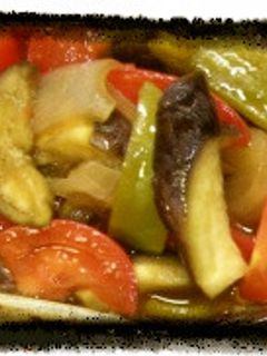 夏野菜の和風マリネ 簡単よ~-レシピのメイン写真