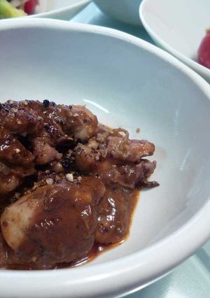 お酒のお供に♪いかわたとゲソのホイル焼き-レシピのメイン写真