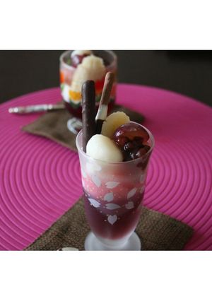 トロピカーナでさわやかパフェ-レシピのメイン写真