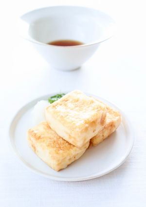 シンプルに【揚げ出し豆腐(だし醤油)】-レシピのメイン写真