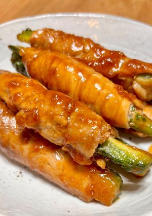 縦切りゴーヤの豚肉巻き☆甘味噌味-レシピのメイン写真